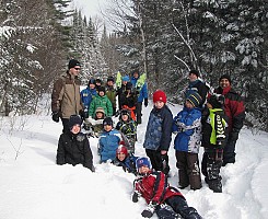 Зимний семейный спортивный  образовательный лагерь